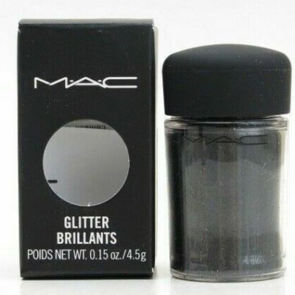 MAC Glitter Brilliants "BLACK" pigment NIB - Picture 2 of 9
